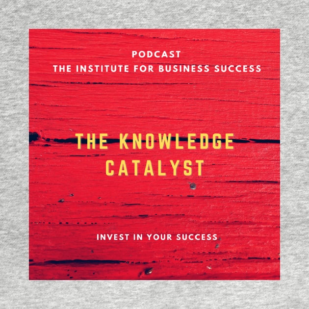 Red Podcast Cover Design by The Knowledge Catalyst